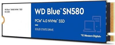 WD Blue SN580 500GB NVMe 4.0 SSD