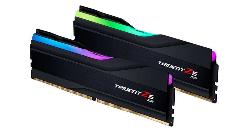 G.Skill Trident Z5 RGB DDR5 48GB (2x24) 8000MHz CL 40 BLACK [F5-8000J4048F24GX2-TZ5RK]