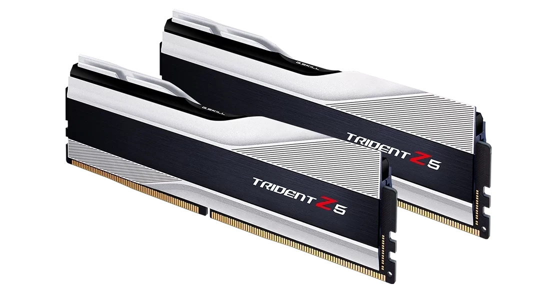 G.Skill Trident Z5 RGB DDR5 64GB (2x32) 6000MHz CL 30 SILVER [F5-6000J3040G32GX2-TZ5RS]