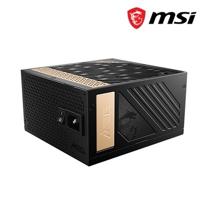 MSI MEG Ai1300P PCIE5 (1300W, 80+ Platinum, Fully Modular) BLACK