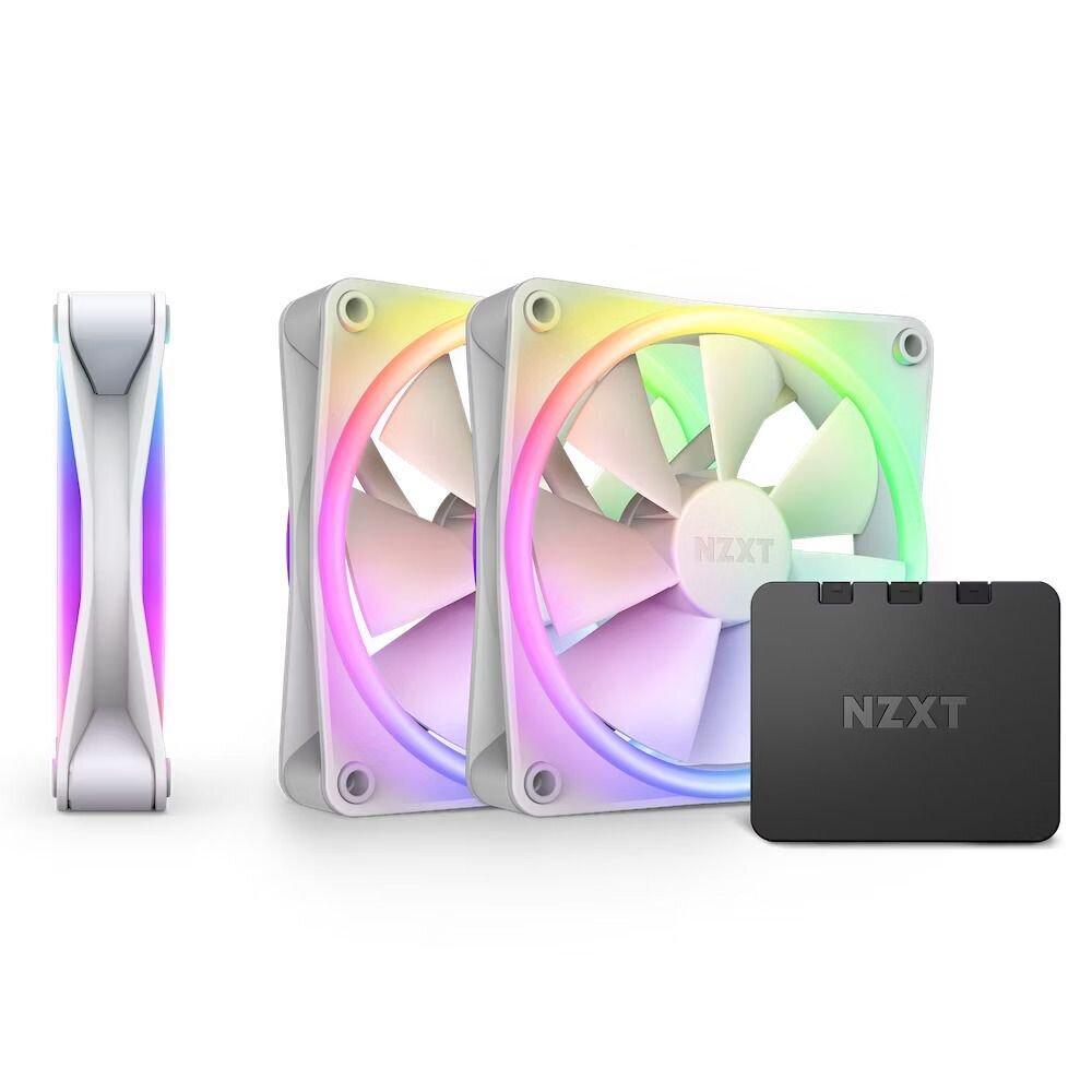 NZXT F120 RGB DUO Triple Pack (WHITE)