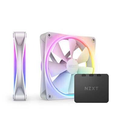 NZXT F140 RGB DUO Twin Pack (WHITE)