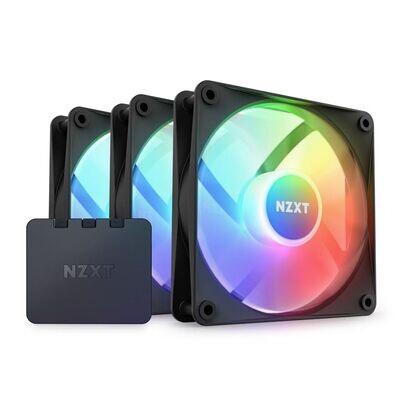 NZXT F120 RGB Core Triple Pack (BLACK)