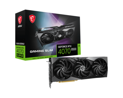 MSI GeForce RTX 4070 SUPER 12G GAMING SLIM