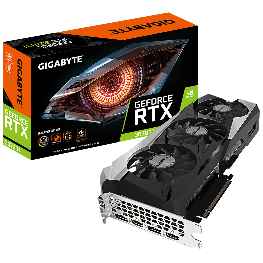 Gigabyte GeForce RTX 3070 Ti GAMING OC 8G (2nd hand, 5 months warranty)