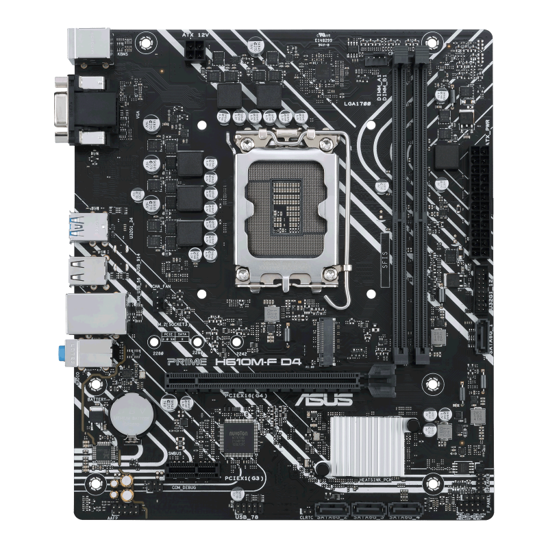 Asus PRIME H610M-F D4 (LGA 1700, DDR4)