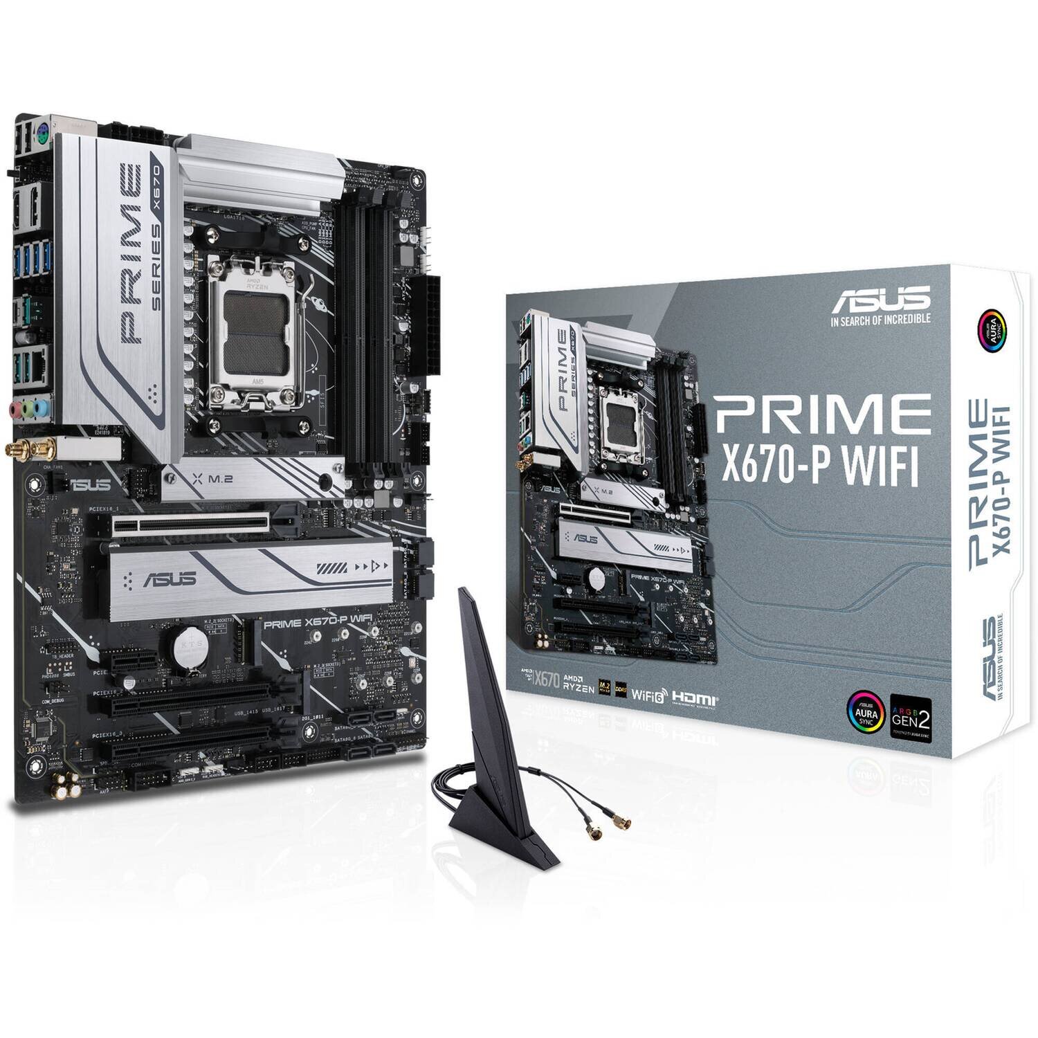 ASUS PRIME X670-P WIFI (AM5, DDR5, ATX)