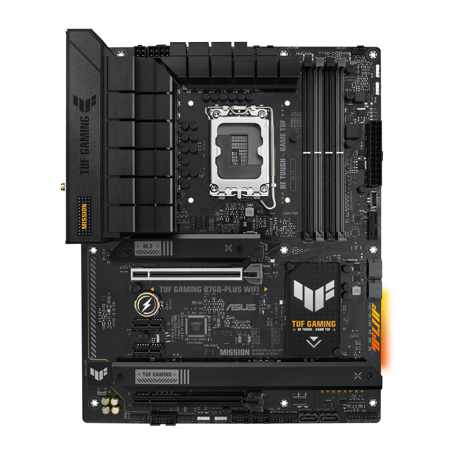 ASUS TUF GAMING B760-PLUS WIFI (LGA 1700, DDR5)