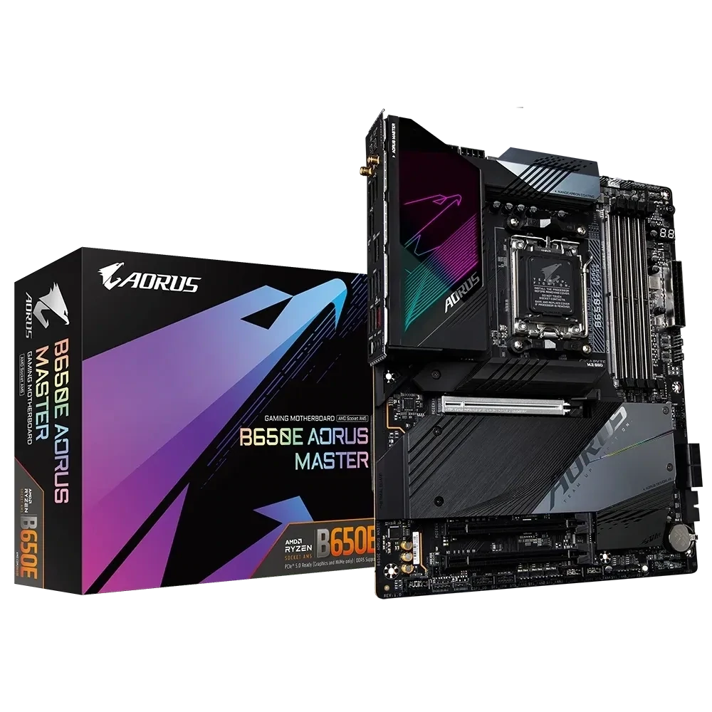 Gigabyte B650E AORUS MASTER (rev. 1.0) (AM5, DDR5, ATX)