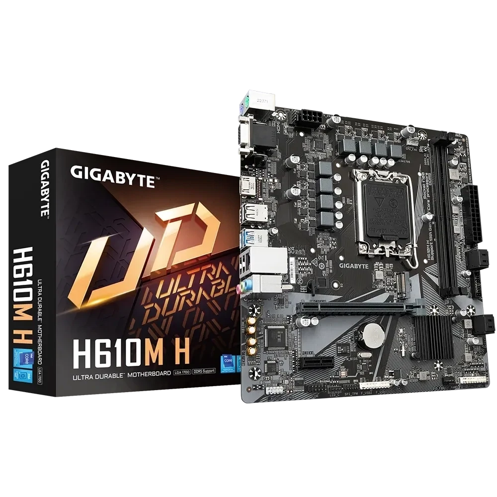 Gigabyte H610M H (rev. 1.0) (LGA 1700, DDR5)