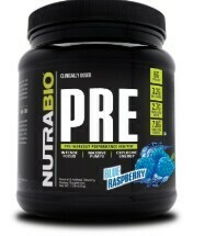 PRE WORKOUT V5 BLUE RASPBERRY NUTRABIO PRE WORKOUT V5 BLUE RASPBERRY NUTRABIO