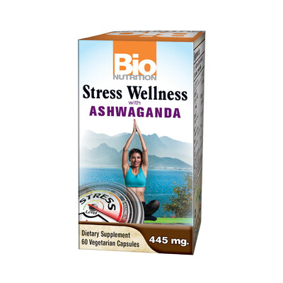 Stress Wellness w/Ashwagandha (60 veg. caps) Stress Wellness w/Ashwagandha (60 veg. caps)