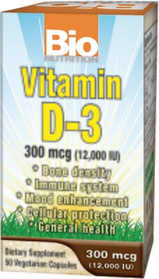 Vitamin D3 12000 (50 veg. caps) Vitamin D3 12000 (50 veg. caps)