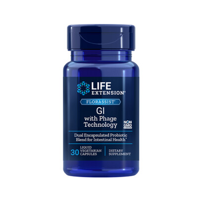 FLORASSIST® GI with Phage Technology (30 liquid veg. caps) FLORASSIST® GI with Phage Technology (30 liquid veg. caps)