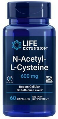 NAC (N-Acetyl-L-Cysteine) 600mg (60 caps) NAC (N-Acetyl-L-Cysteine) 600mg (60 caps)