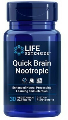 Quick Brain Nootropic 30 vegetarian capsules Quick Brain Nootropic 30 vegetarian capsules