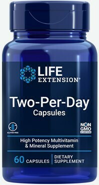 Multivitaminico Two-Per-Day (60 tabs y caps 120 tabs y caps) Multivitaminico Two-Per-Day (60 tabs y caps 120 tabs y caps)