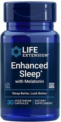 Enhanced Sleep with Melatonin (30 veg. caps) Enhanced Sleep with Melatonin (30 veg. caps)