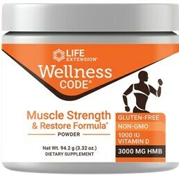 Wellness Code® Muscle Strength & Restore Formula 3.32 onzas Wellness Code® Muscle Strength & Restore Formula 3.32 onzas