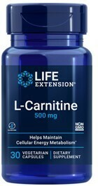 L-Carnitine 500 mg (30 capsulas vegetarianas) L-Carnitine 500 mg (30 capsulas vegetarianas)