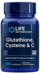 Glutathione, Cysteine & C (100 caps) Glutathione, Cysteine & C (100 caps)