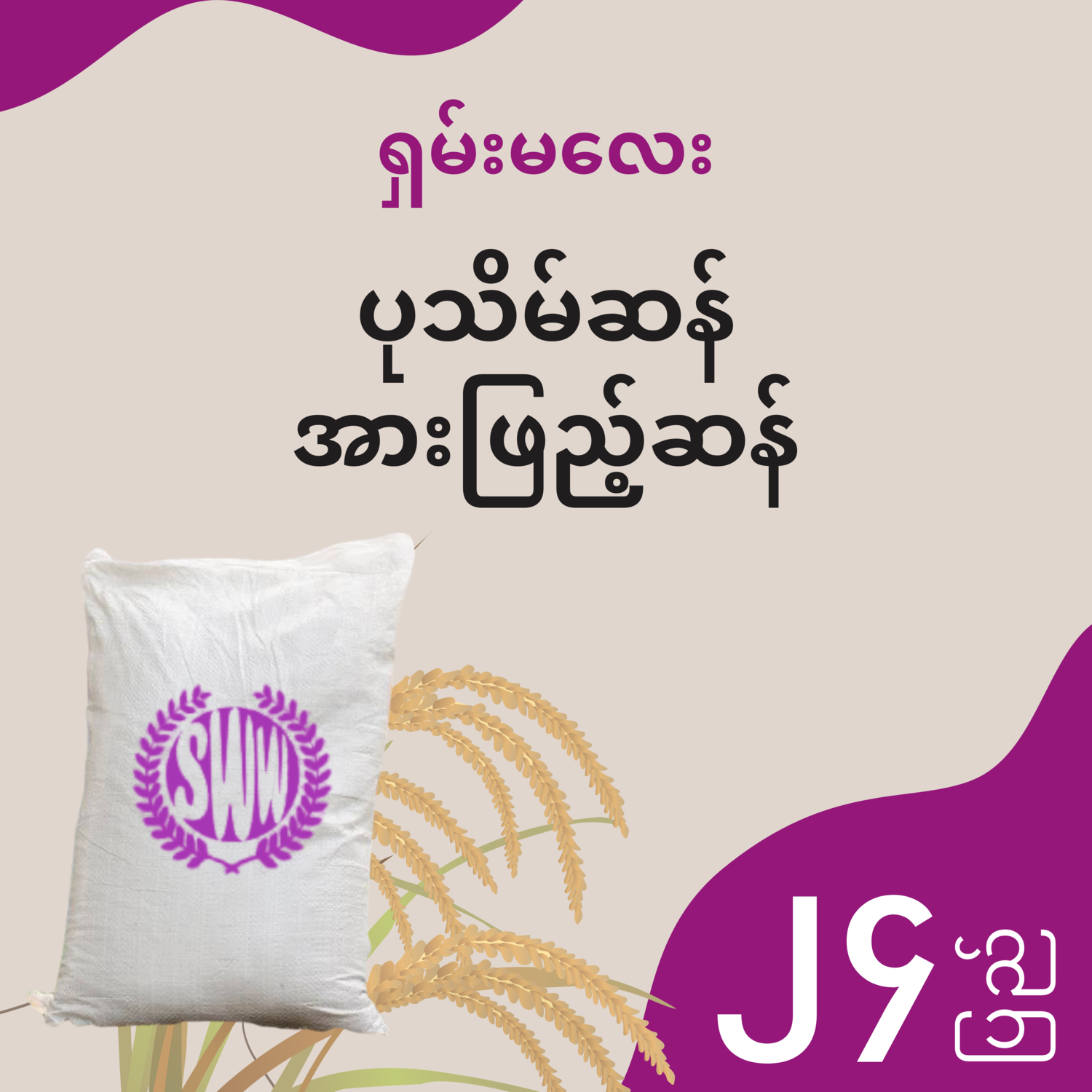 ရှမ်းမလေး - ပုသိမ်ဆန် အားဖြည့်ဆန် - ၂၄ ပြည်
