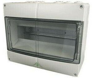 splash-proof fuse box for 12 units