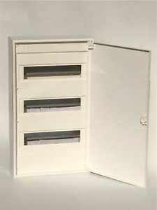 fuse box for 36 units with door