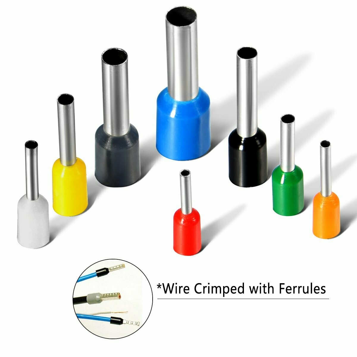 ferrules for 2,5mm2 cabel 100 pieces