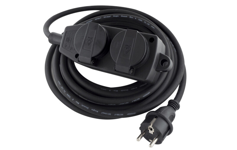 Extention Cord 20 meters 4 socket