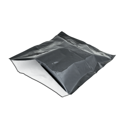 Aluminum seal bag black 91x130cm