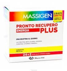 MASSIGEN PRONTO RECUPERO ENERGIA PLUS 24 BUSTINE + 2 BUSTINE