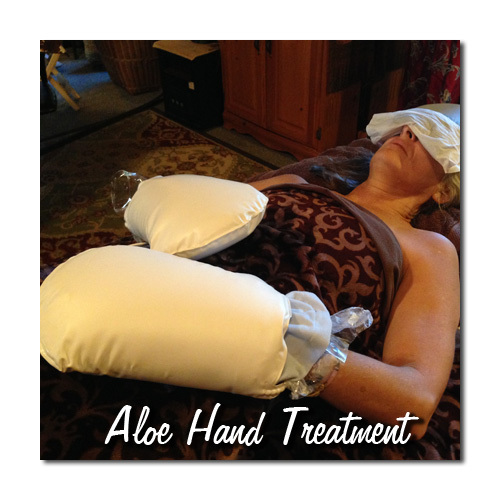 Aloe &amp; Castor Oil Hand Treatment