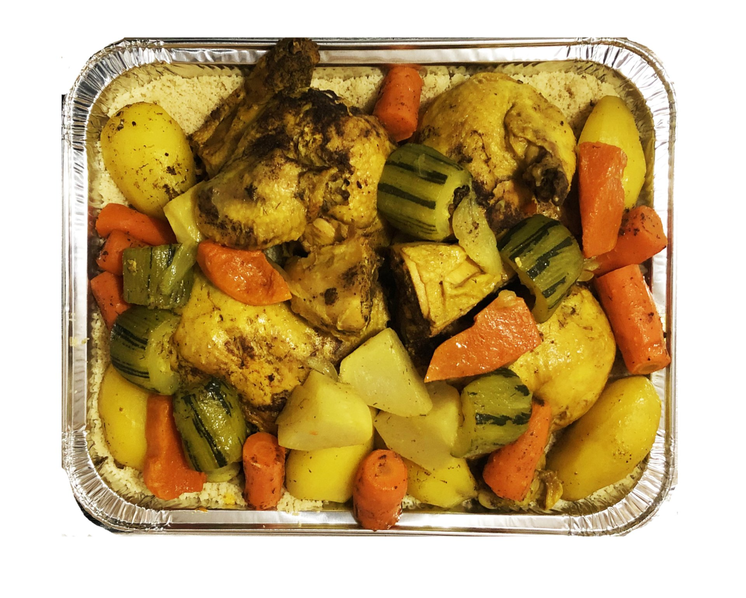 COUSCOUS POULET 5 PARTS
