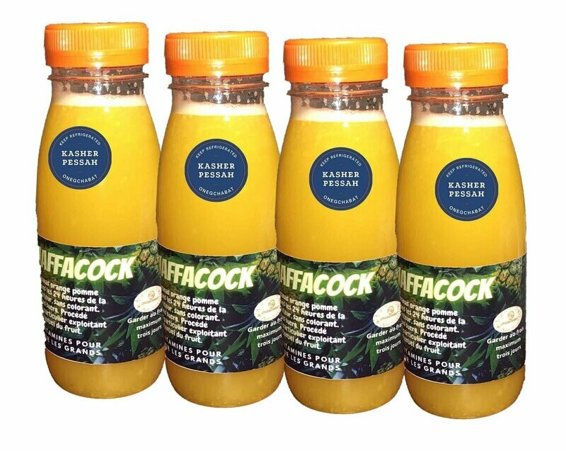 COCKTAIL JAFFACOCK 100 % jus 250ml Lot de 6 COCKTAIL JAFFACOCK 100 % jus 250ml Lot de 6