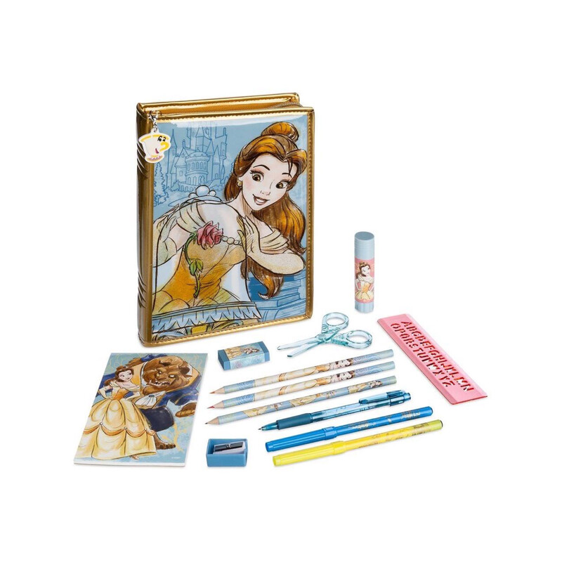 Beauty and the Beast Zip-Up Stationery Kit. 