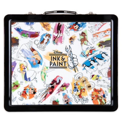Disney Ink &amp; Paint Tin Case Art Kit 