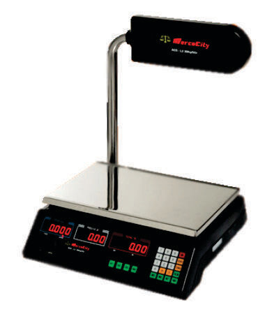 BALANZA 30kg c/TORRE MercoCity con certificación Latu