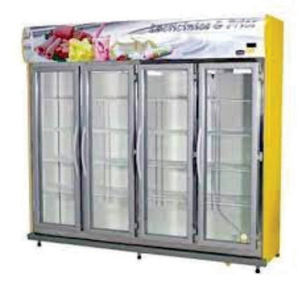 EXPOSITOR DE 4 PUERTAS DeBras