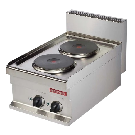 Anafe electrico 2 discos 40 x 70 x 29 cm