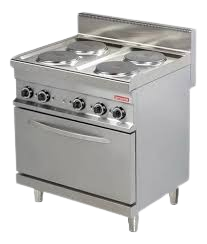 Cocina 4 Discos mas Horno eléctrico