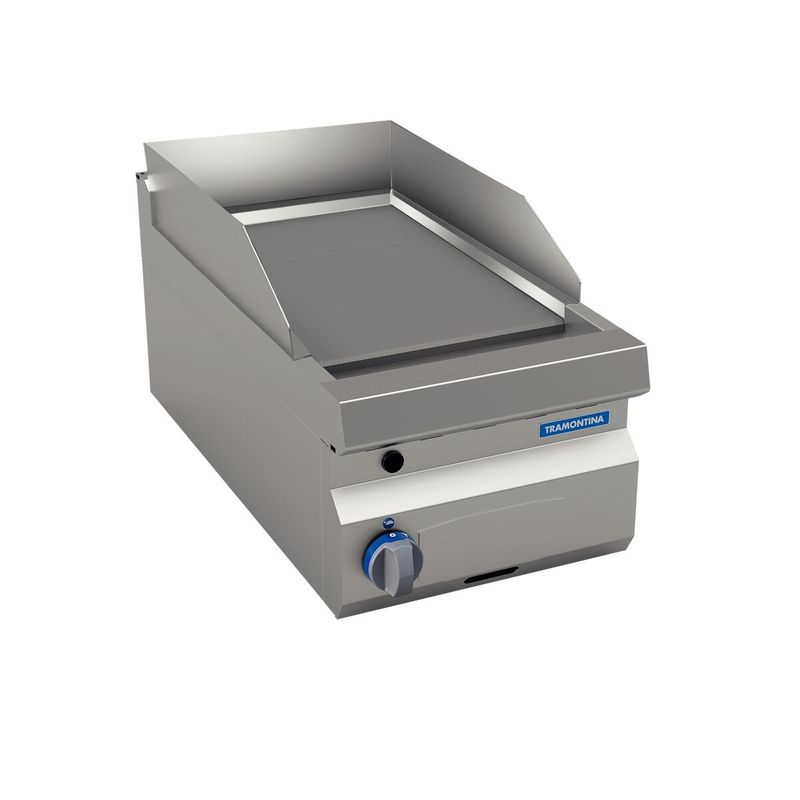 Plancha inox gas 400x770mm Tramontina