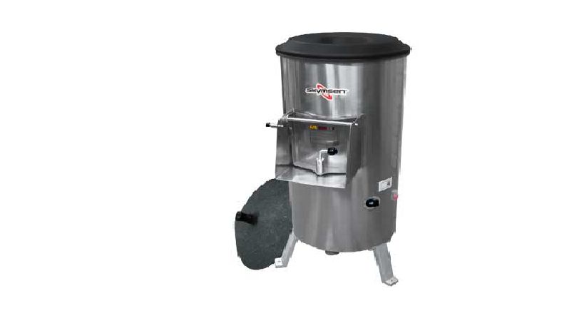 Peladora de papas Heavy Duty. De acero inoxidable 25 Kg DB25HD Skymsen