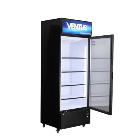 EXPOSITOR VERTICAL VENTUS PUERTA DE VIDRIO  500LTS Modelo: LG-500TC