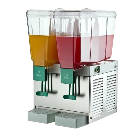 Juguera Refrigerada 2 cubas