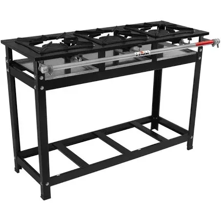 Anafe 3 hornallas fuego doble frontal kenok