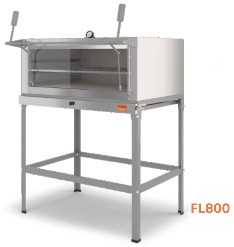 Horno reflactario gás 800 Compact Tostado