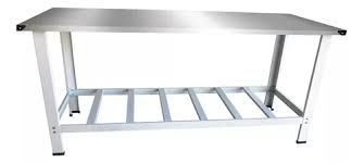 Mesada de Trabajo 140x70 Acero Inox. KENOK BRASIL