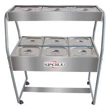 Mesas Buffet Calientes Spolu Combinada 6y3