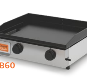 Plancha a gás 60cm 2Q Compact Tostado Brasil